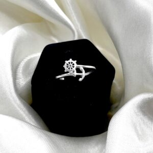 Anel âncora e timão