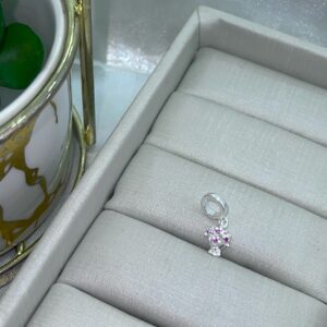 Berloque buquê de flores