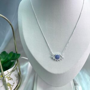 Colar olho grego cravejado