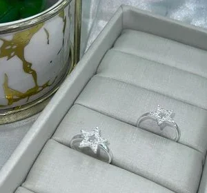 Anel estrela cadente